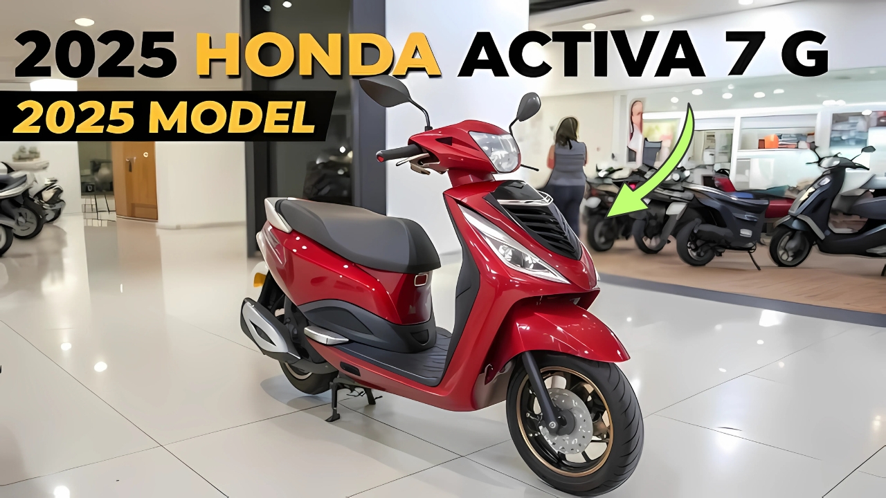Honda Activa 7G – Girl’s Favourite Scooter Launch Soon in Indian Market
