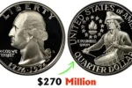 8 Rare Bicentennial Quarters coins are circulating with the value of $270 Million each