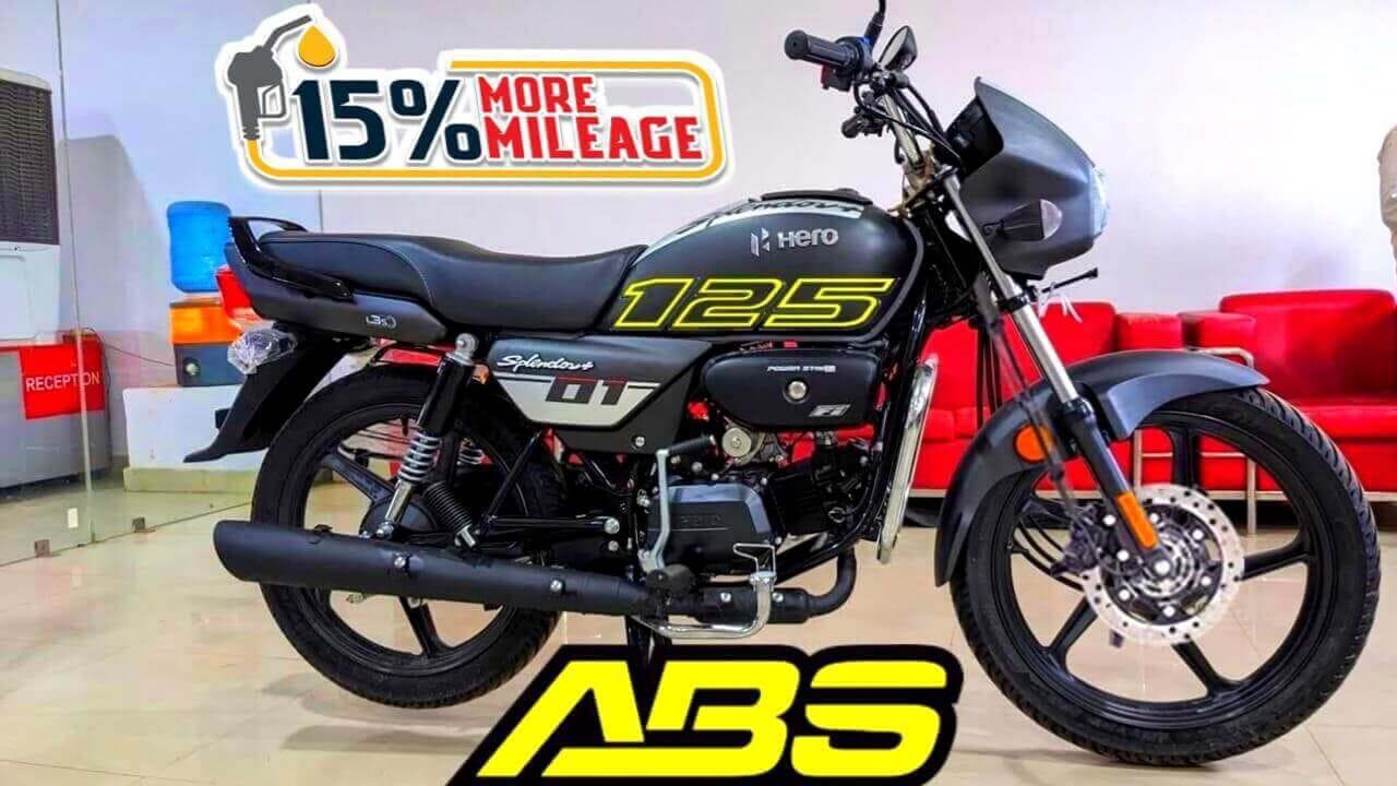 Hero Splendor 125 ABS bike set to shake the market with a powerful 125cc engine and an incredible 90 Kmpl mileage –